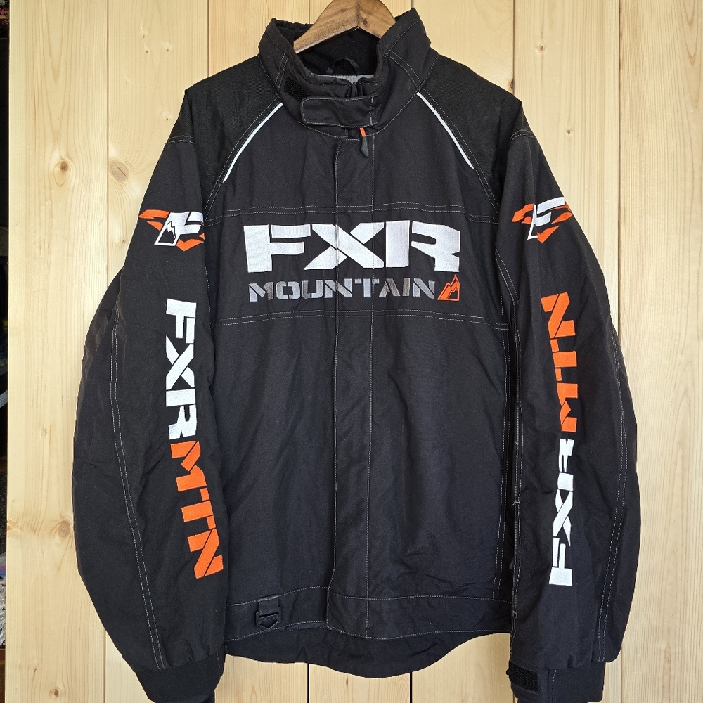 FXR Mountain Elevation Performance Racing Shell Snowmobile Jacket Mens XL